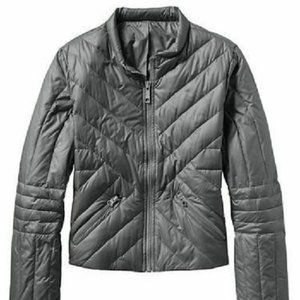 Athleta Geneva Down Jacket 242969 Grey XS